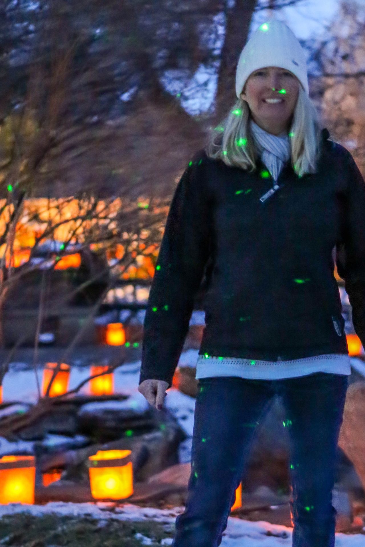 Santa Fe Farolitos Canyon Road Christmas Eve Walk Luminarias